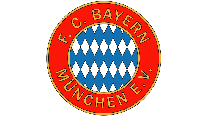FC Bayern Munchen Logo 1970-1979