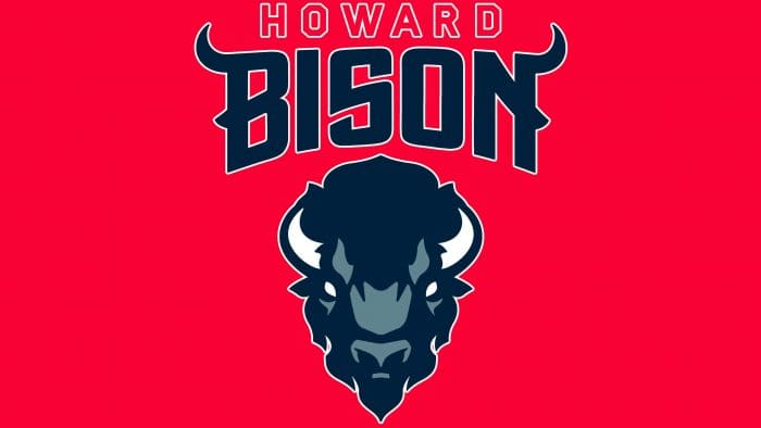 Howard Bison Logo, symbol, meaning, history, PNG, brand