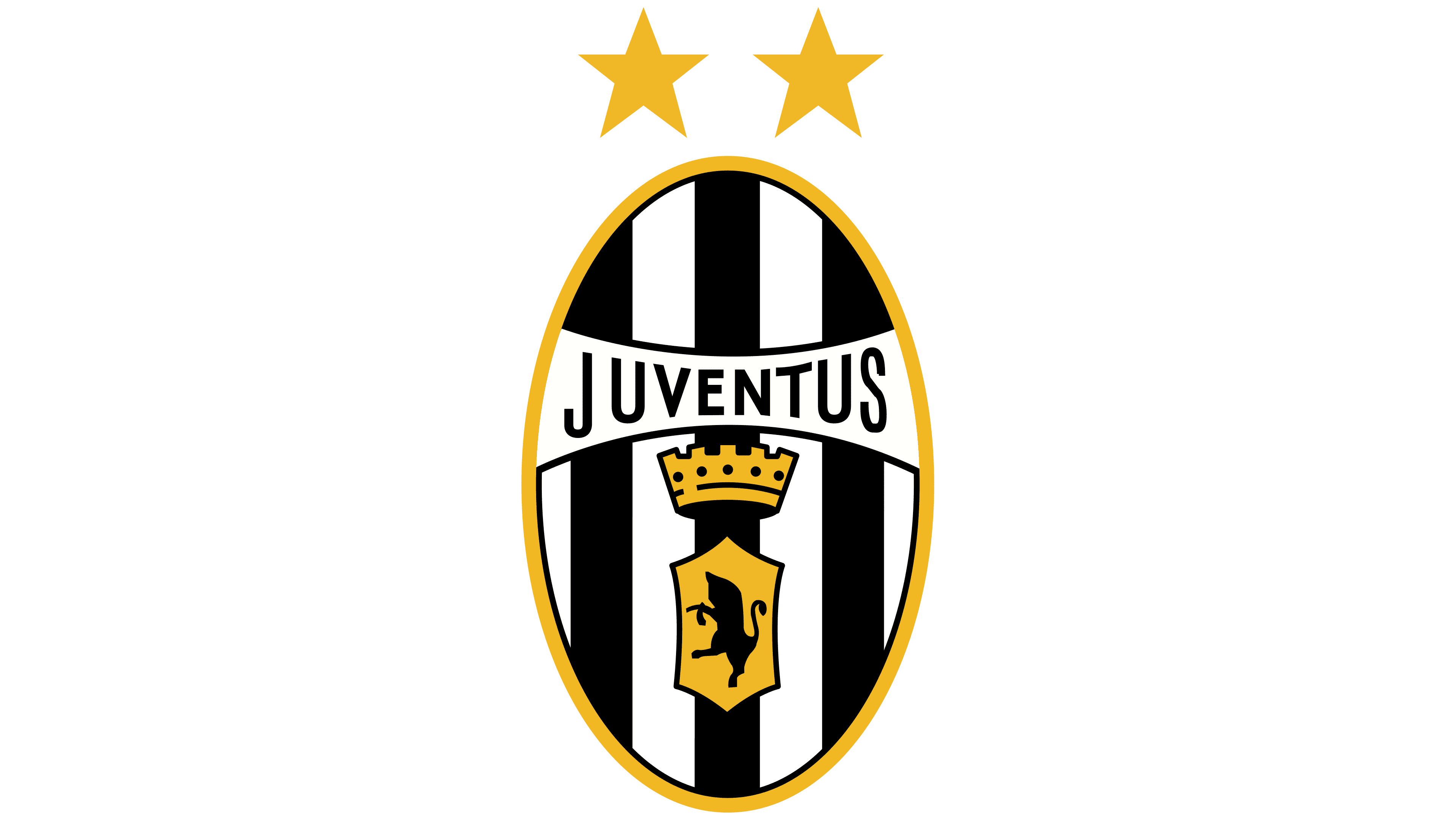 Bandiera Juventus Logo e Scritta