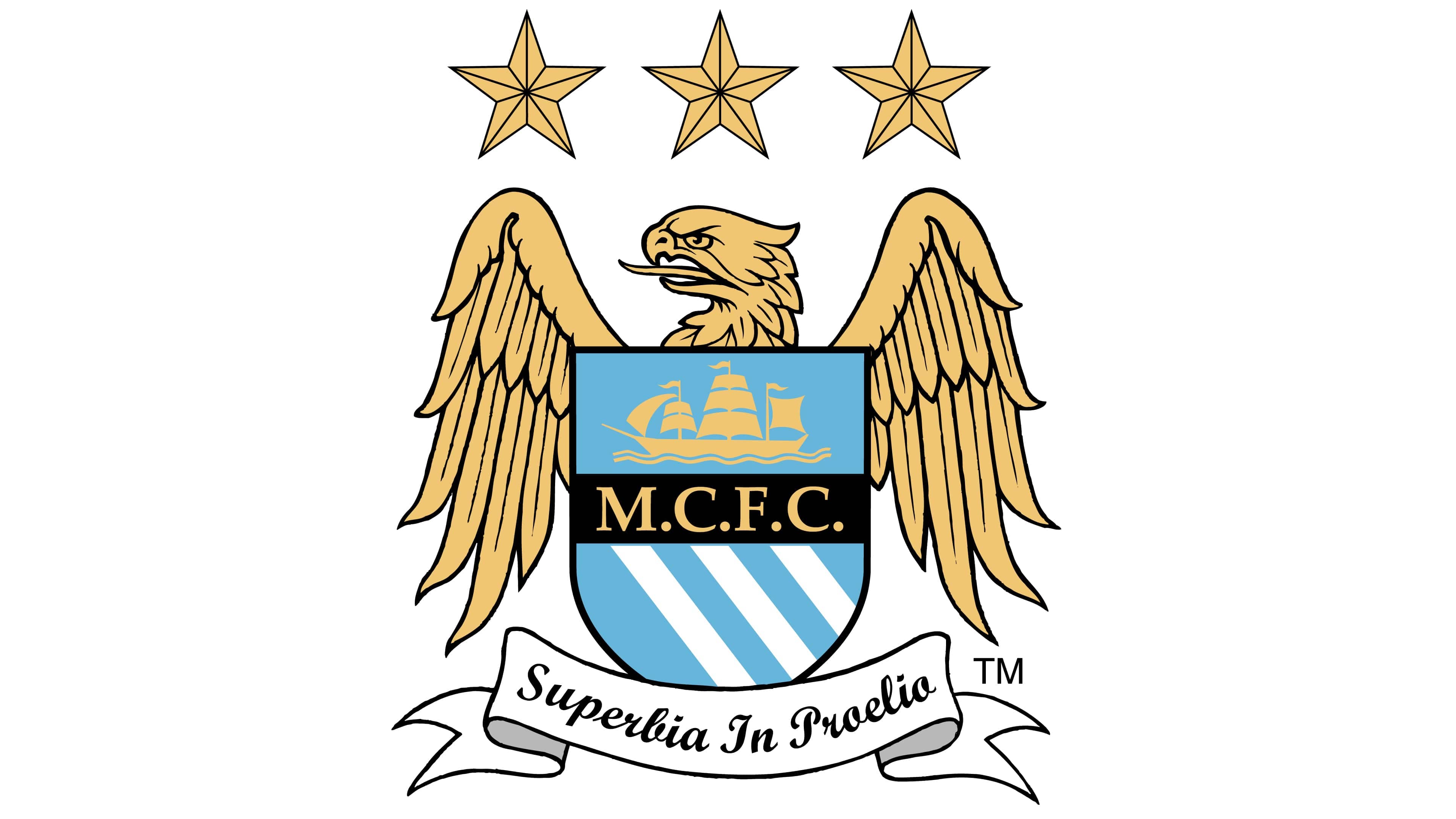 Manchester City Logo Symbol History Png 3840 2160