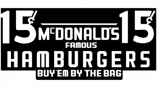 McDonald's Famous Hamburgers Logo 1948