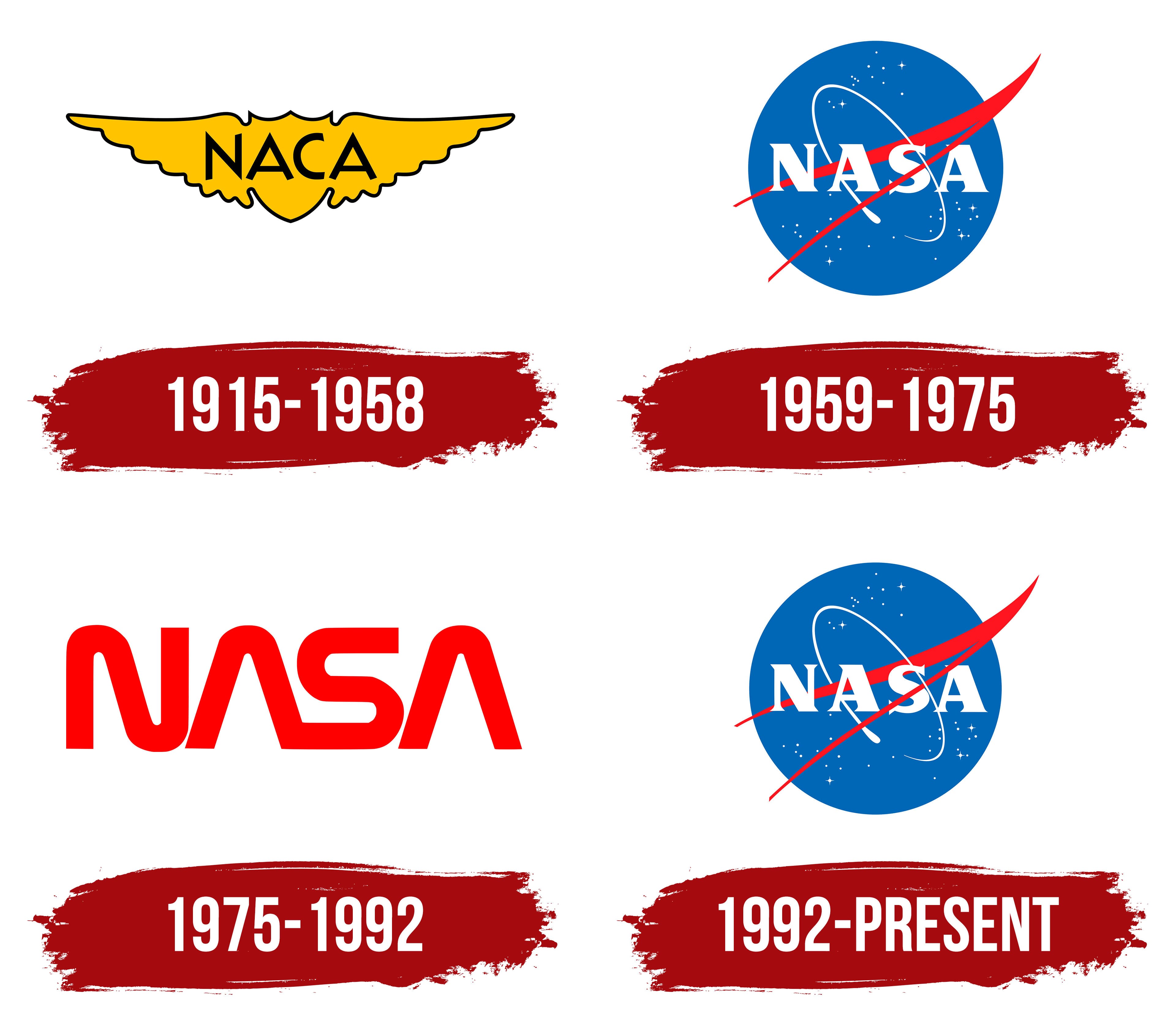 vintage nasa logo