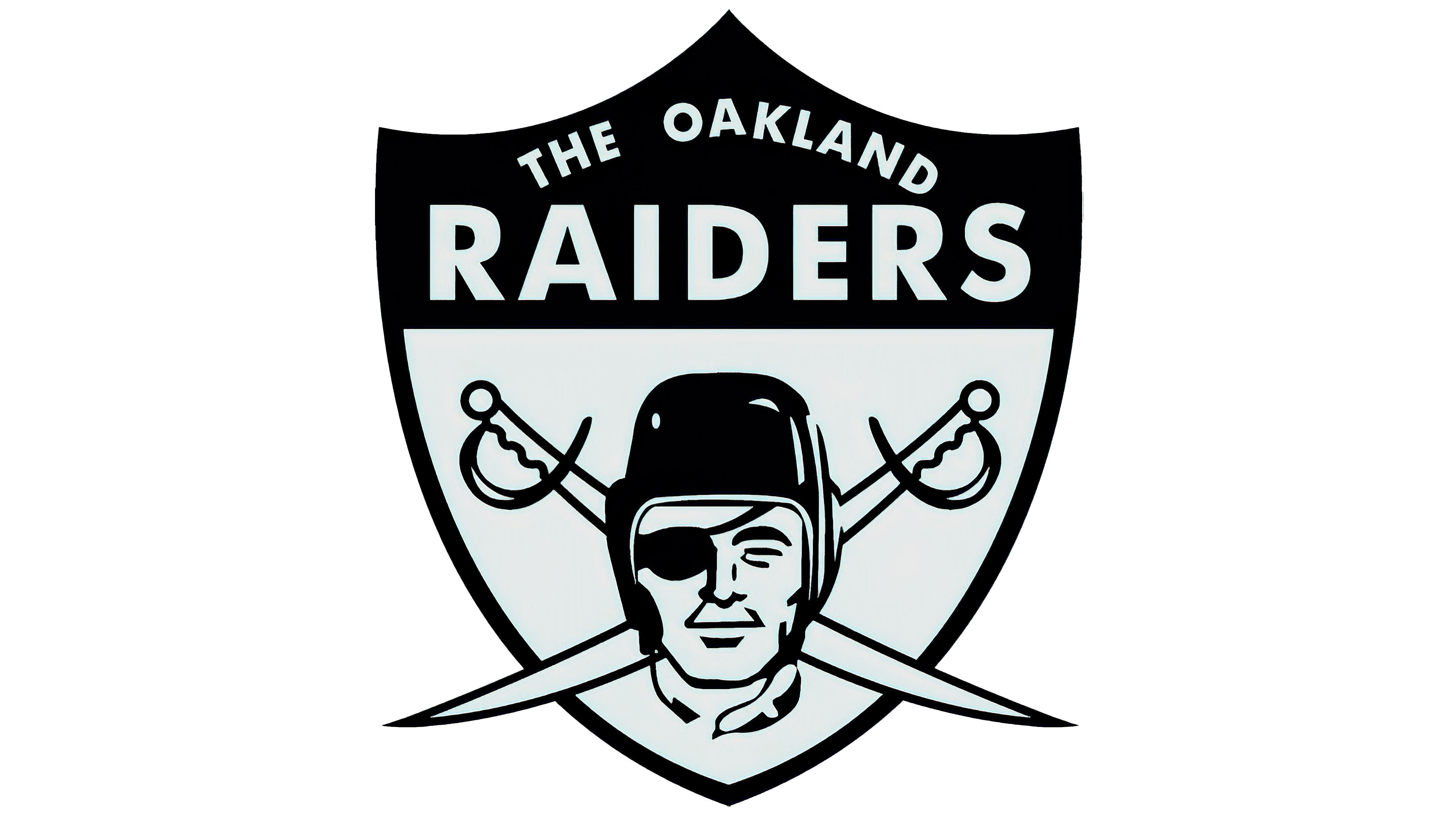 The 1963 Raiders logo featured... 