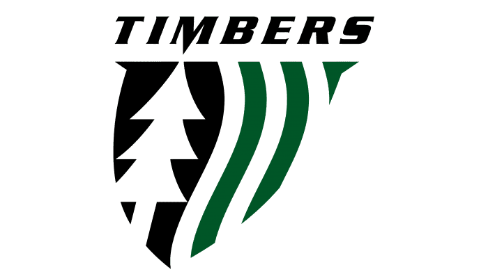 Portland Timbers Logo 2001-2004