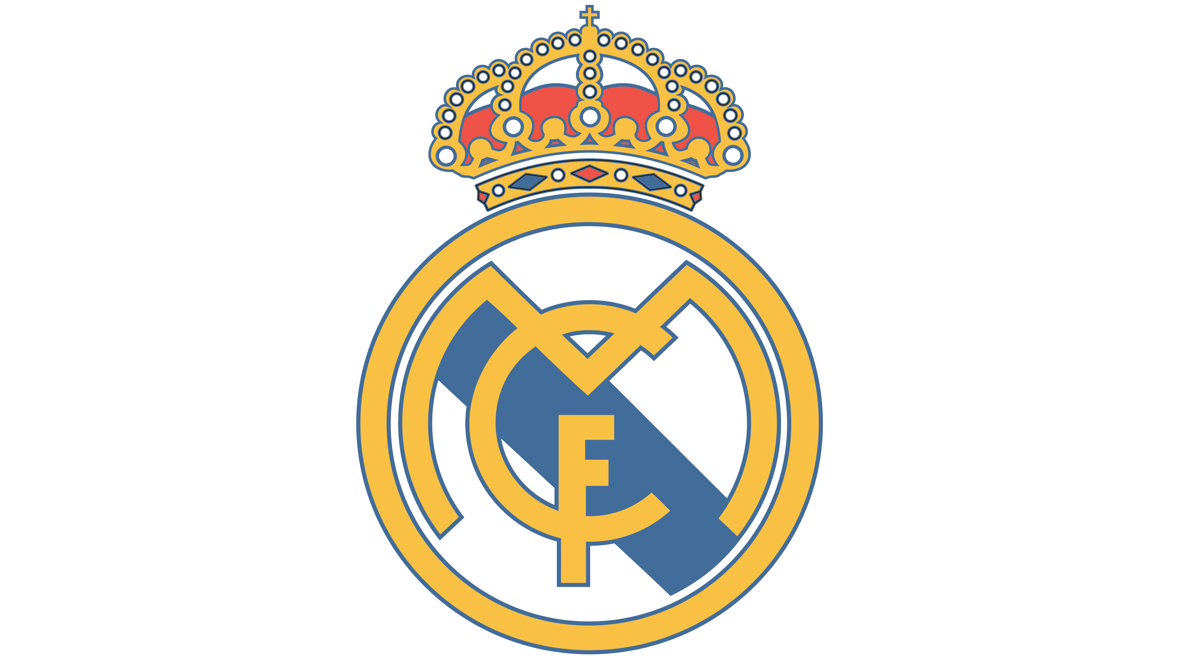 Real Madrid Logo Symbol History Png 3840 2160