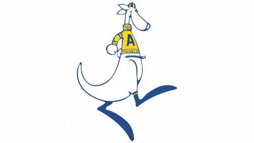 Akron Zips Logo 1965