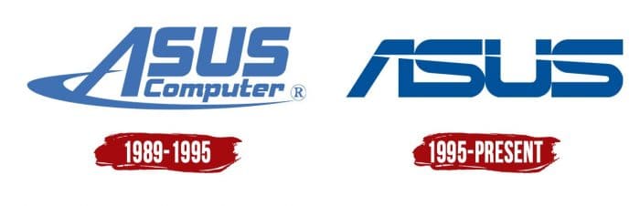 Asus Logo Evolution Asus Logo History