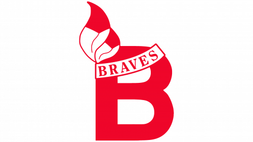 Bradley Braves Logo 1990