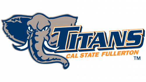 Cal State Fullerton Titans Logo 1999
