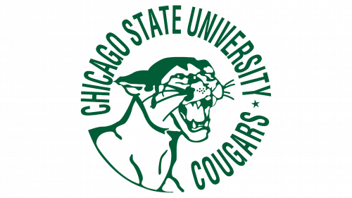 Chicago State Cougars Logo 1974