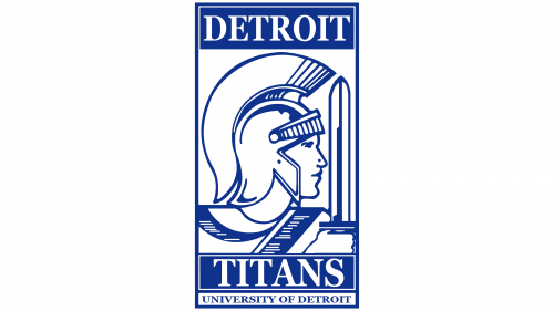 Detroit Titans Logo 1989