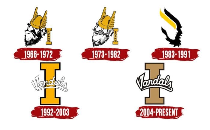 Idaho Vandals Logo History
