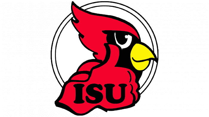 Illinois State Redbirds Logo 1980-1995