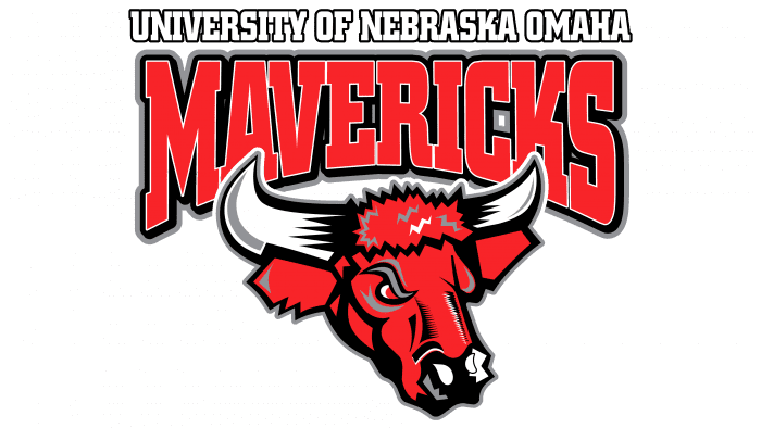Nebraska-Omaha Mavericks Logo 1997-2003