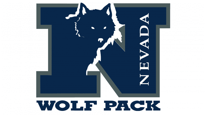 Nevada Wolf Pack Logo 2000-2007