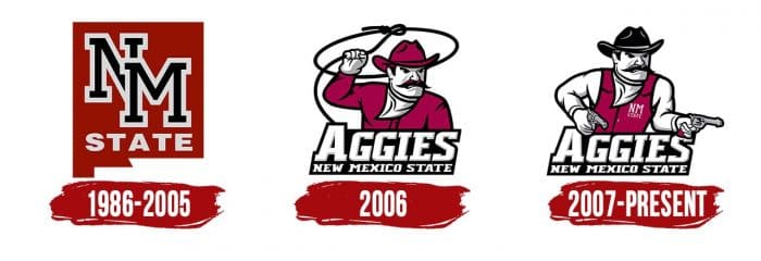 New Mexico State Aggies Logo History