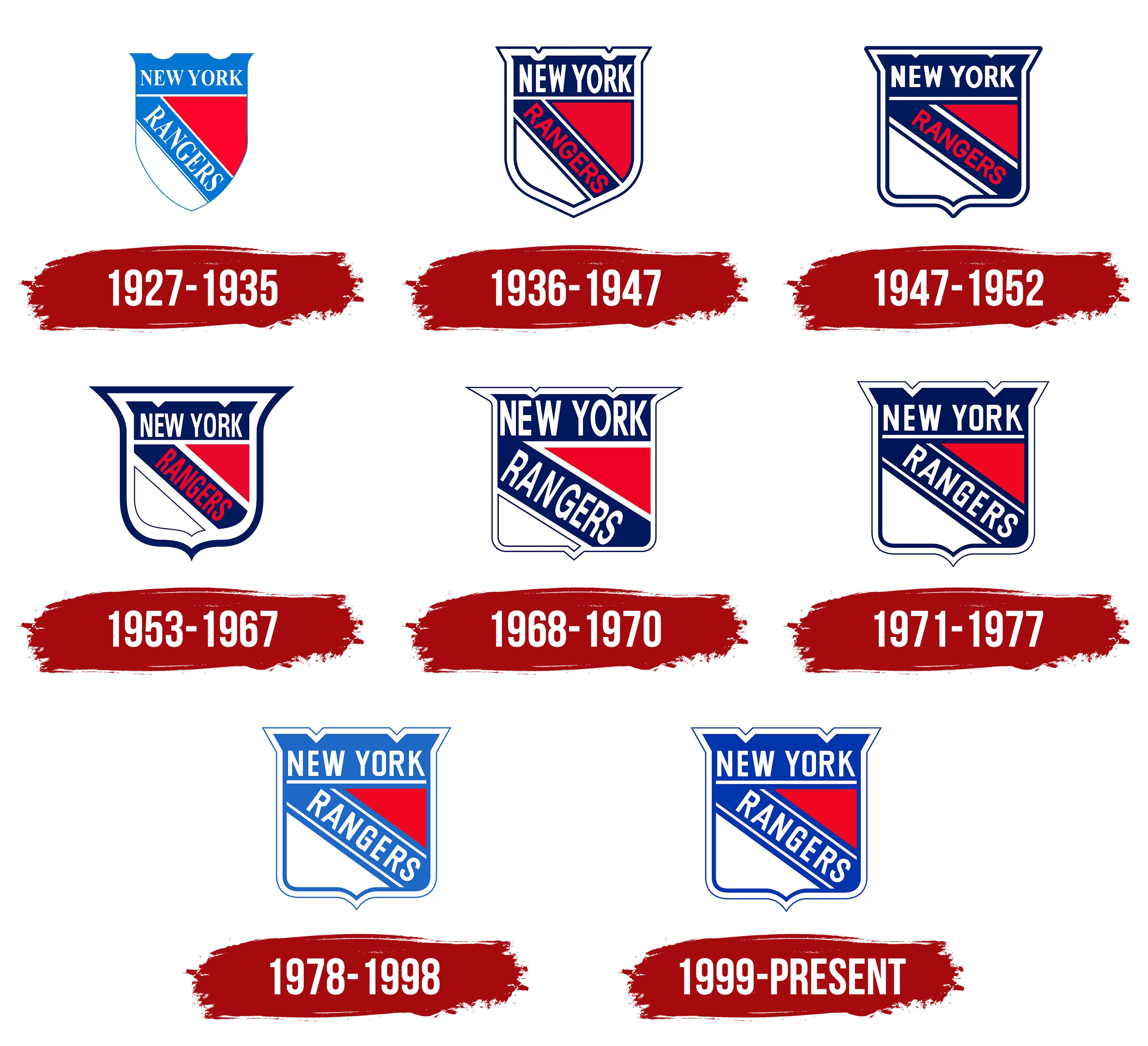 New York Rangers Colors - Team Color Codes