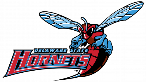 Delaware State Hornets Logo 2001