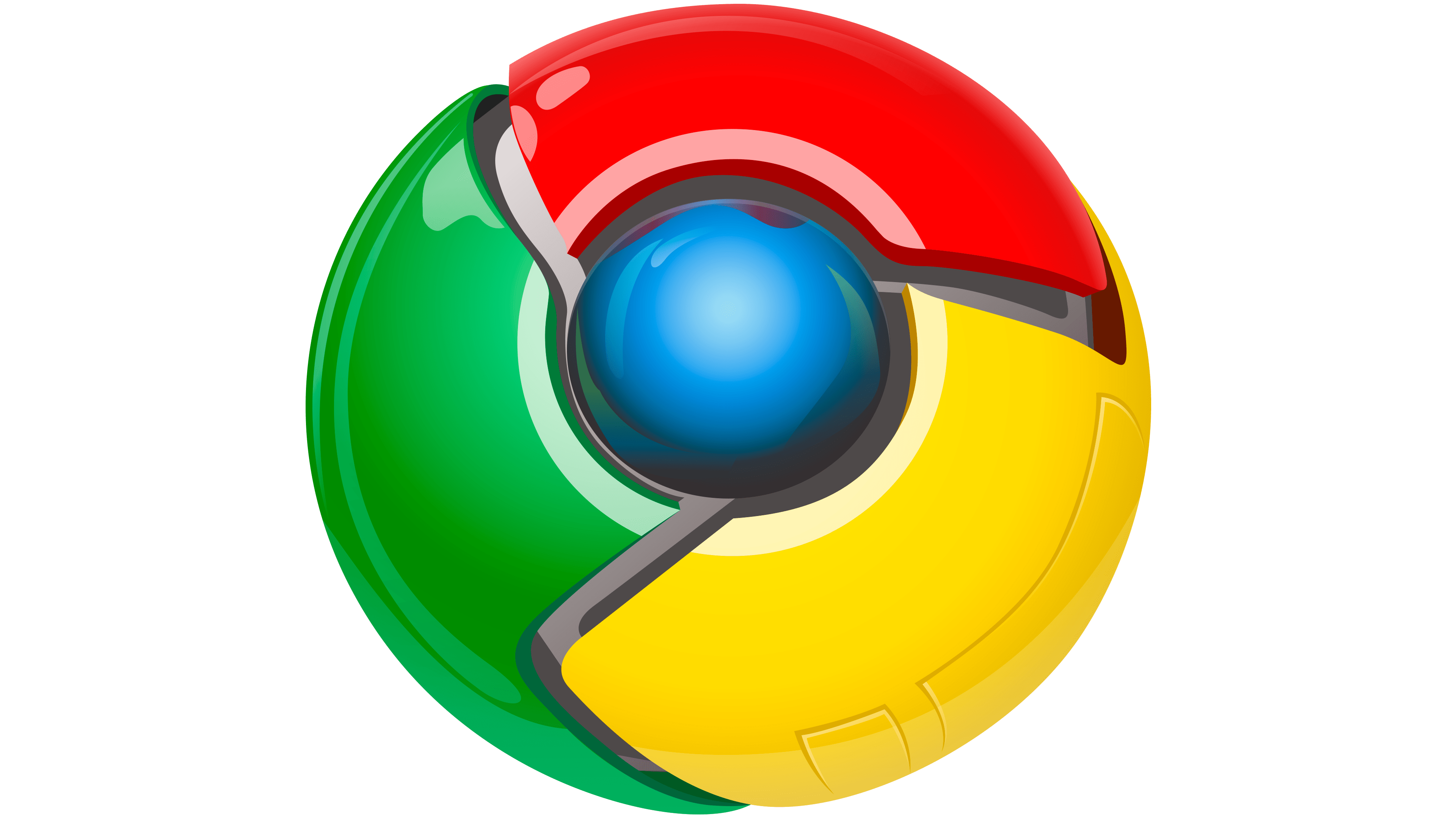 what is the google chrome logo supposed to be