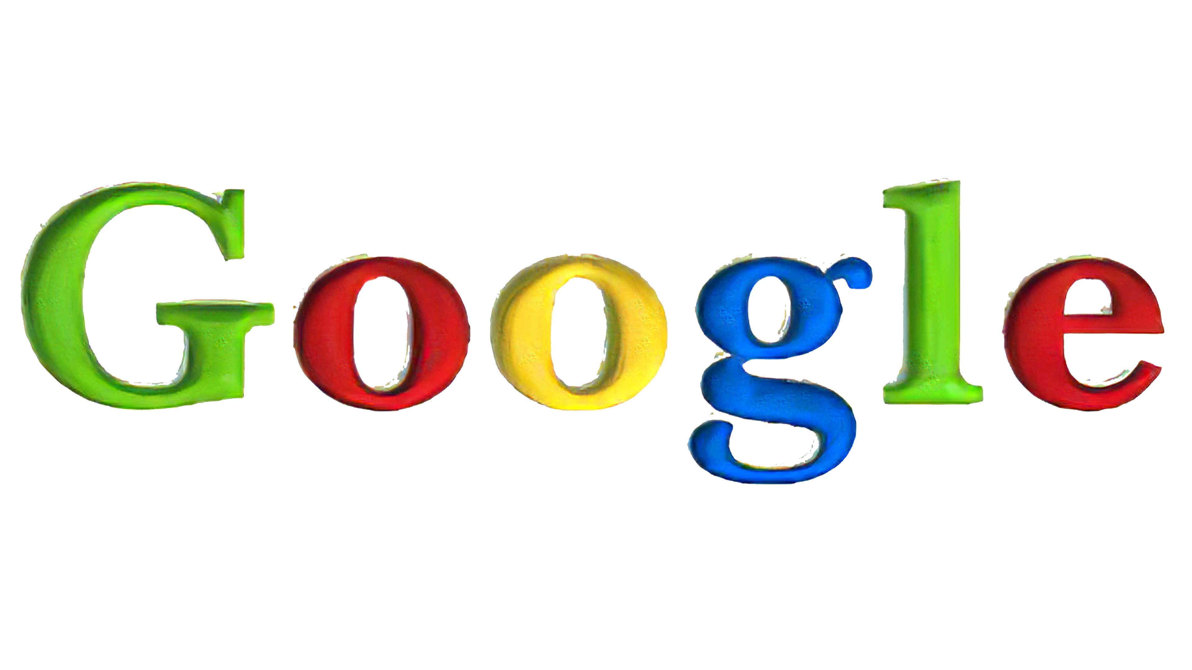 Google Logo Symbol History Png 3840 2160