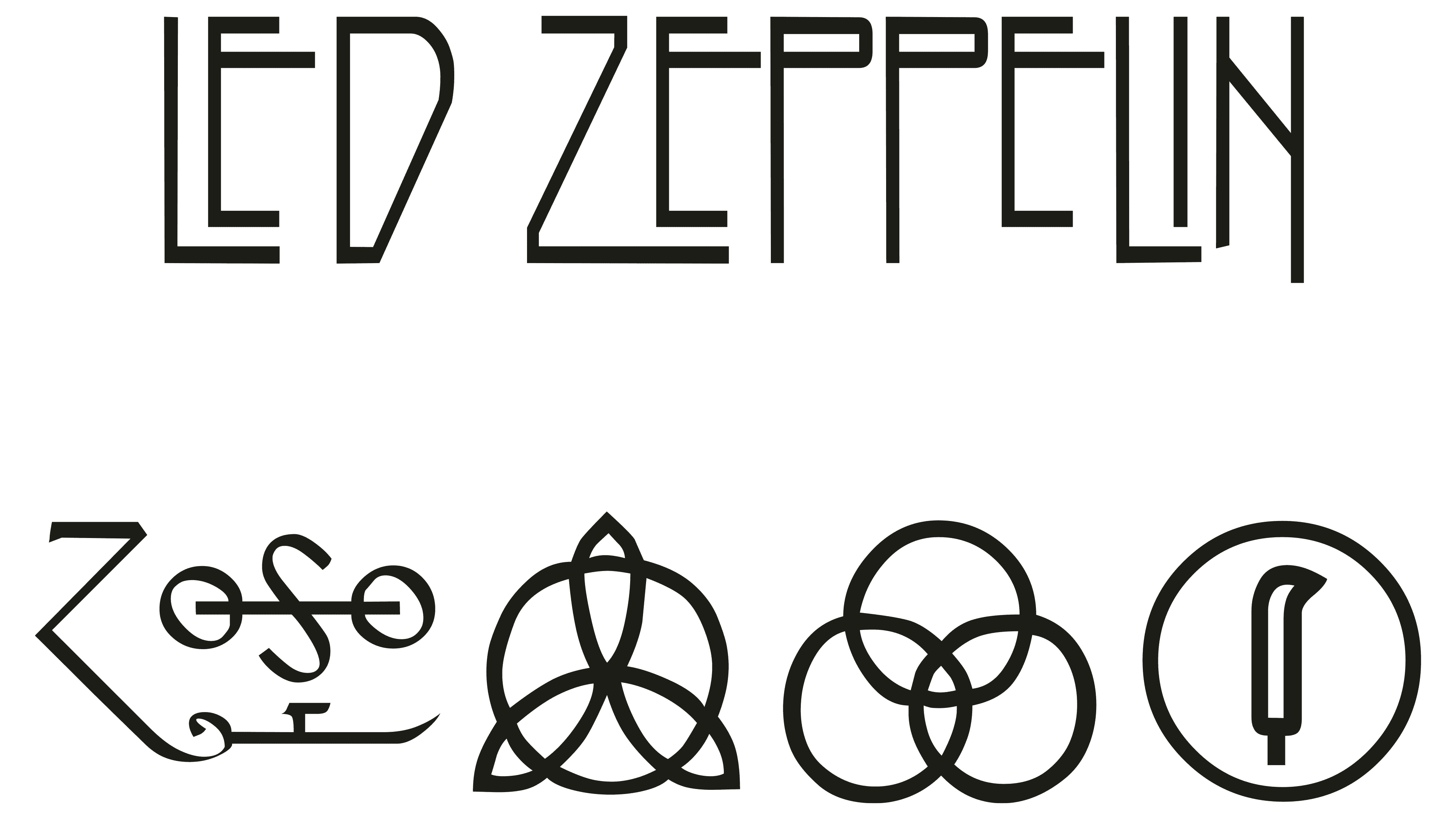 Led Zeppelin Logo History Meaning Symbol Png Images and Photos finder