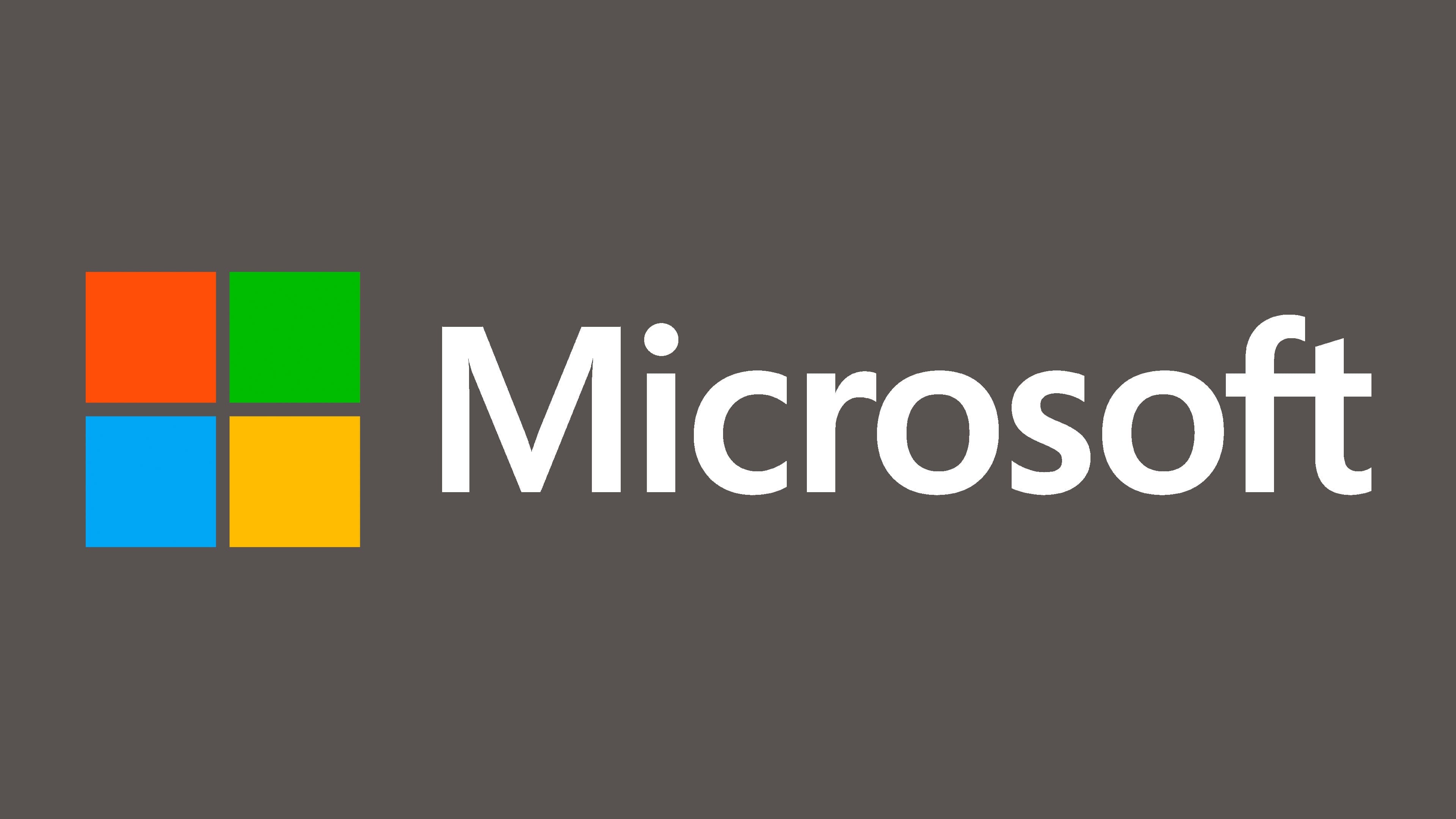 Microsoft Logo 2022 Black