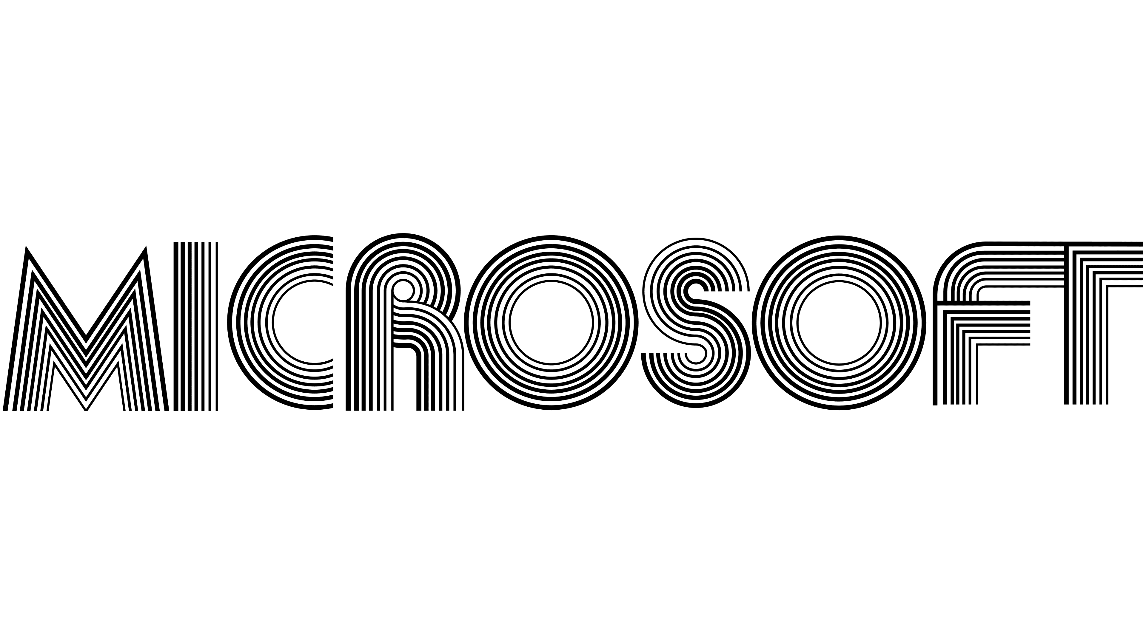 Microsoft logo PNG transparent image download, size: 5471x1280px