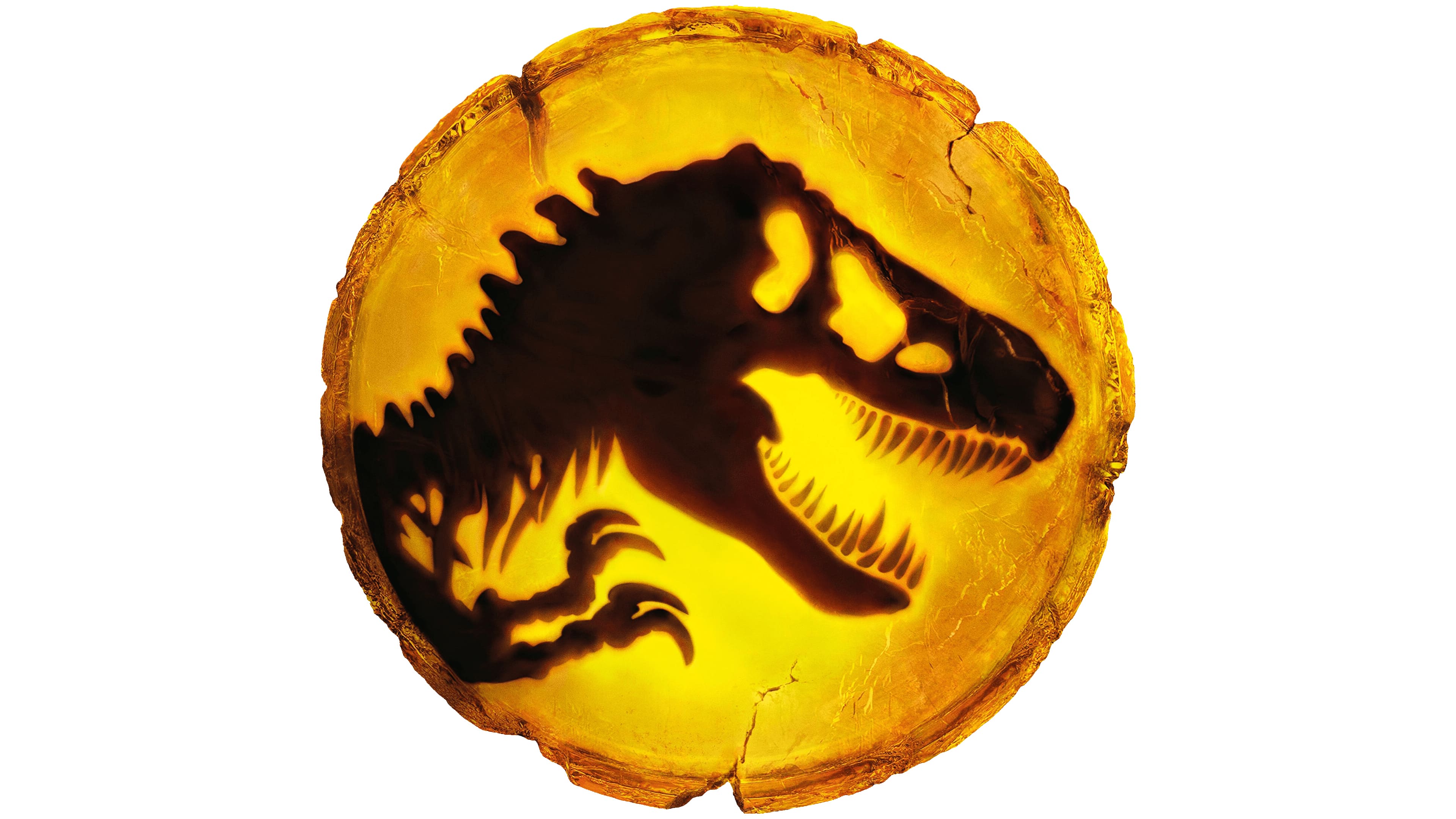 Pack De 3 Badges Officiels Jurassic Park - Logo T-Rex - Finition Soft-Touch - 5 Cm & 3,2 Cm - Par ABYstyle