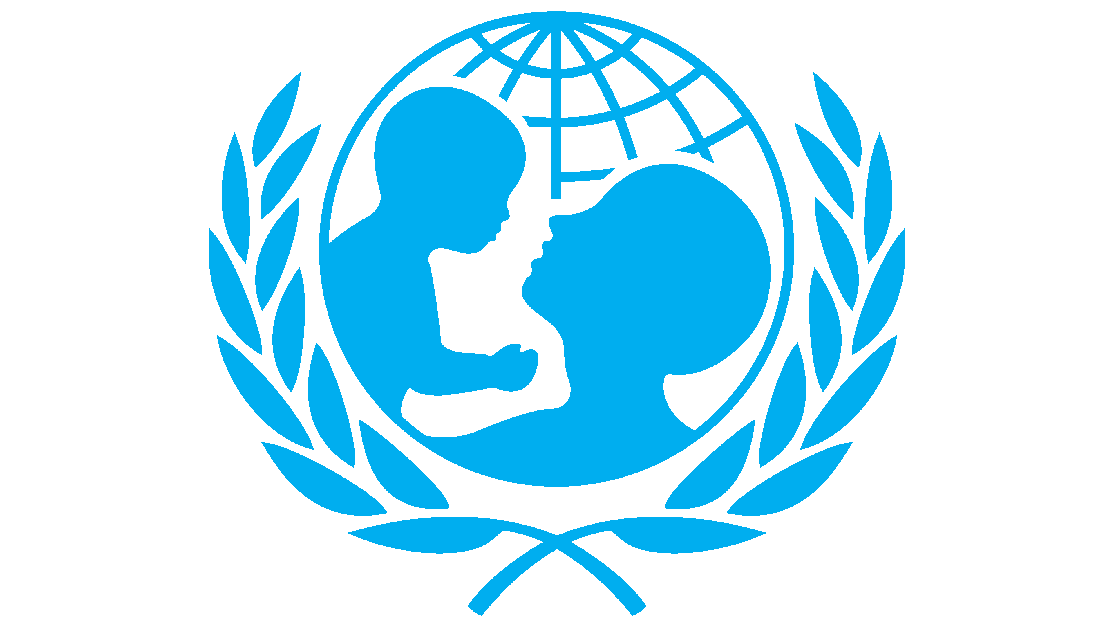 Logotyp för UNICEF - United Nations International Children's Emergency Fund