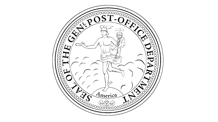 United States Post Office Department Logo 1829-1837