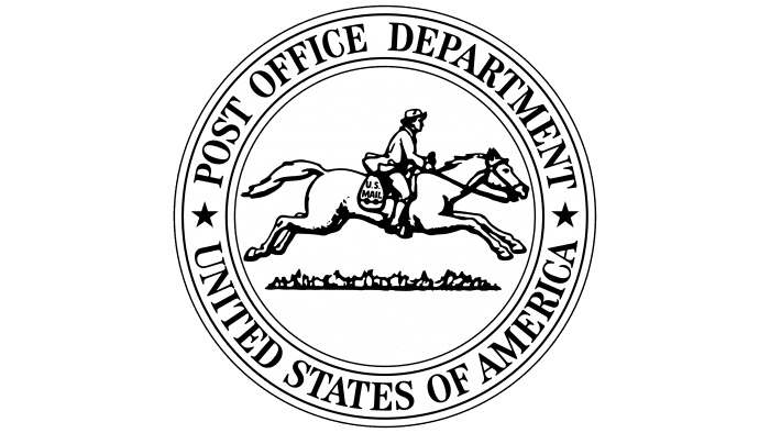 United States Post Office Department Logo 1837-1970