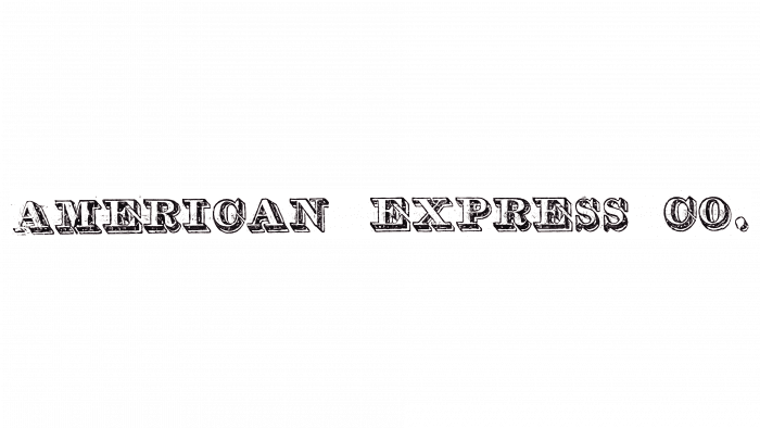 American Express Logo 1853-1974