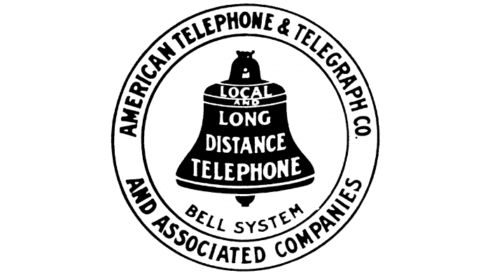American Telephone and Telegraph Company Logo 1900-1921