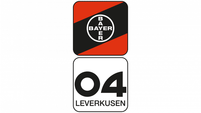 Bayer 04 Leverkusen Logo 1976-1984