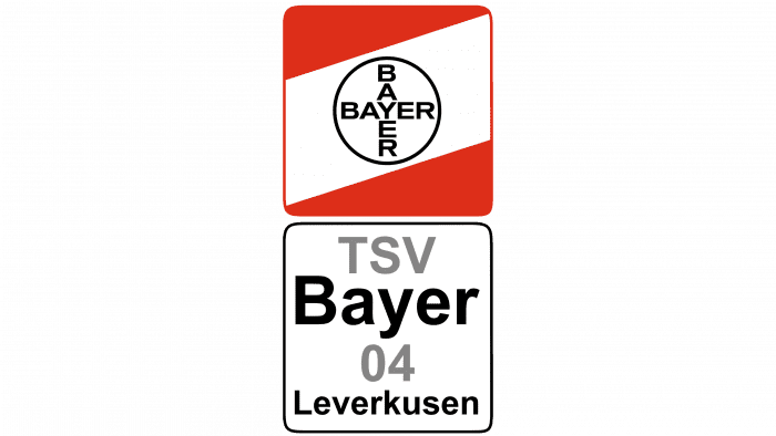 Bayer 04 Leverkusen Logo 1984-1996