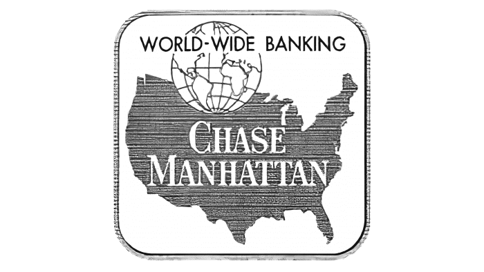 Chase Manhattan World-Wide Banking Logo 1955-1961