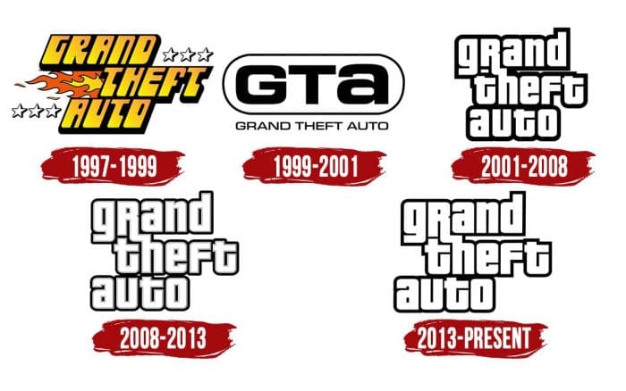 GTA Logo History