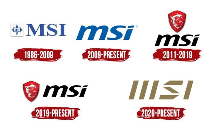 MSI Logo History