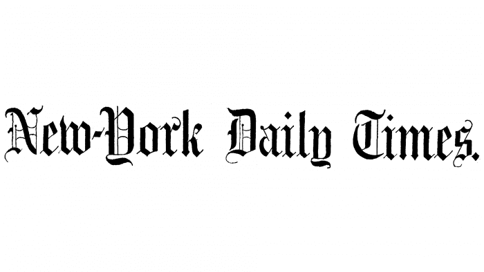 New-York Daily Times Logo 1851-1857
