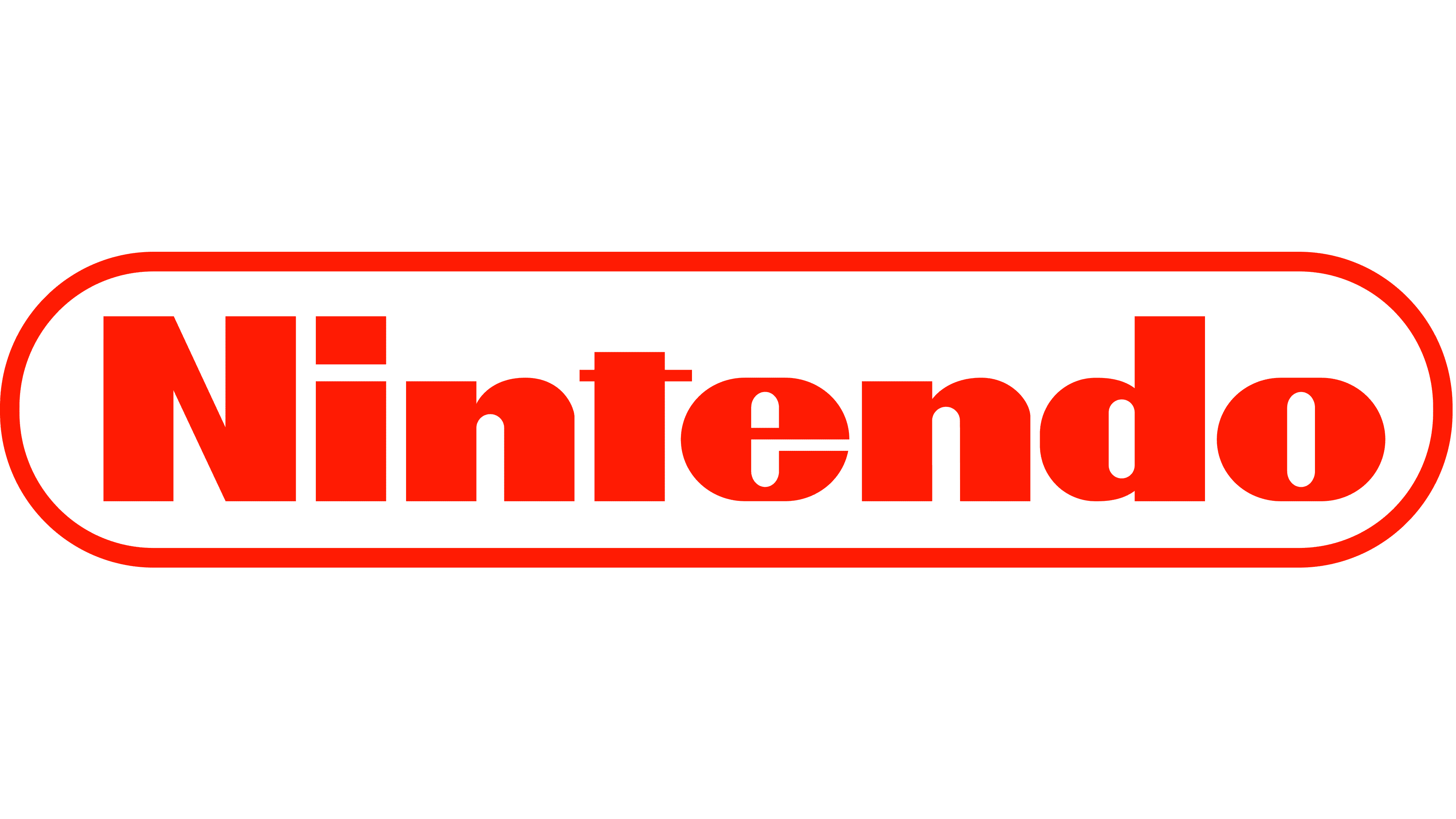 Nintendo Logo Symbol History Png 3840 2160