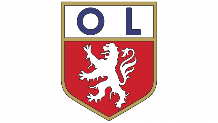 Olympique Lyonnais Logo 1965-1974