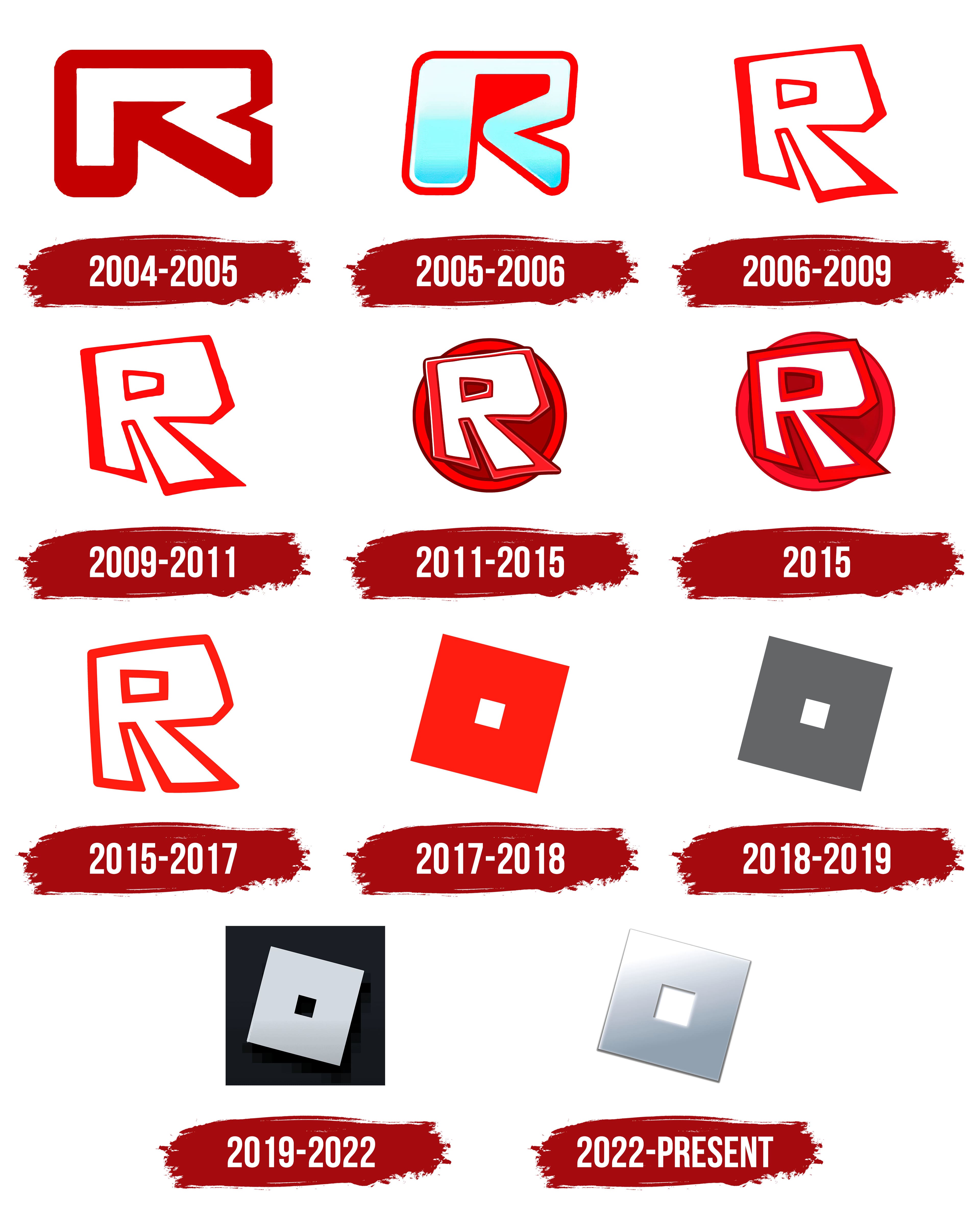 The History Of Roblox - EVOLUTION OF LOGOS! 