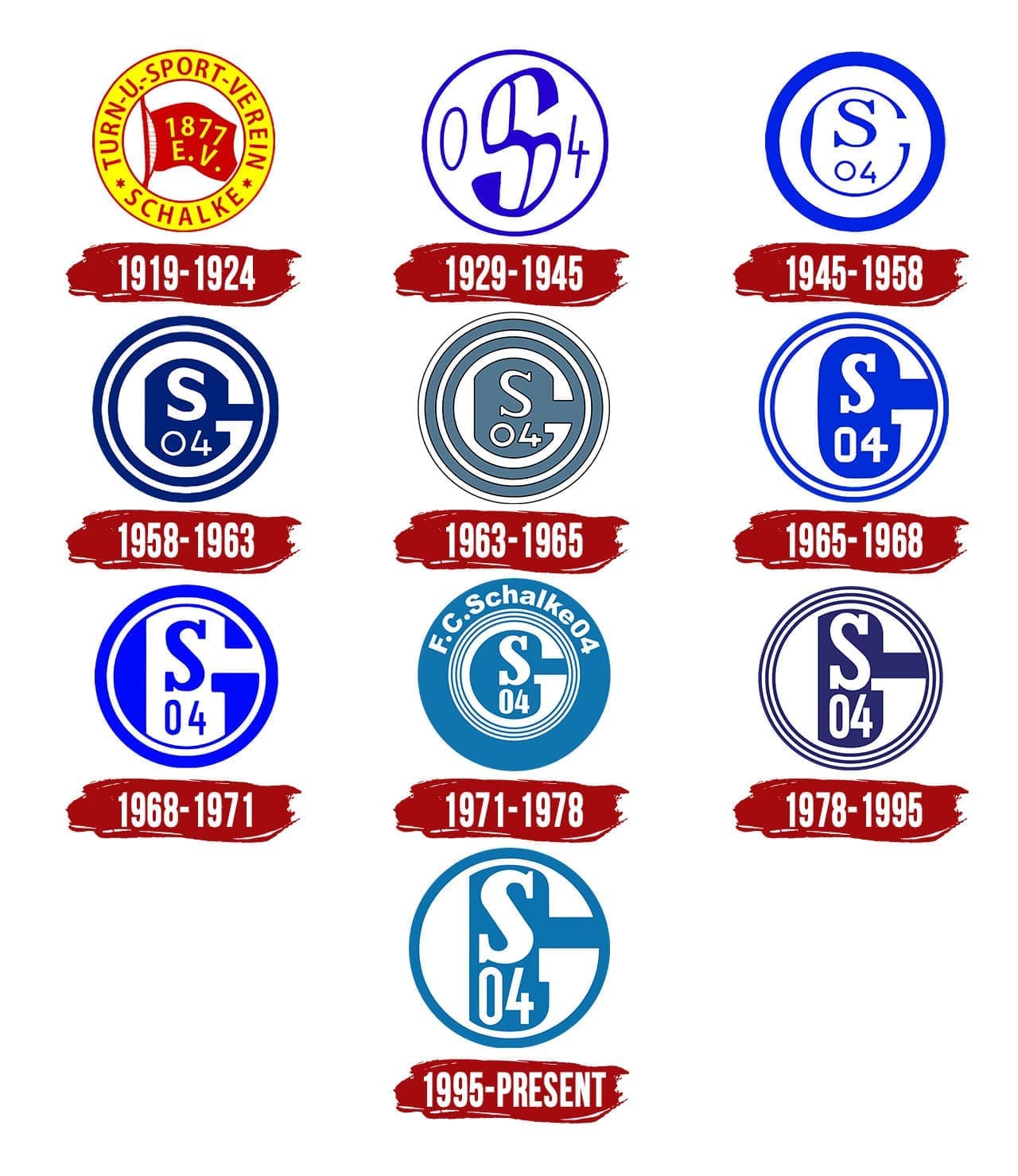 Schalke 04 Logo Symbol History Png 3840 2160