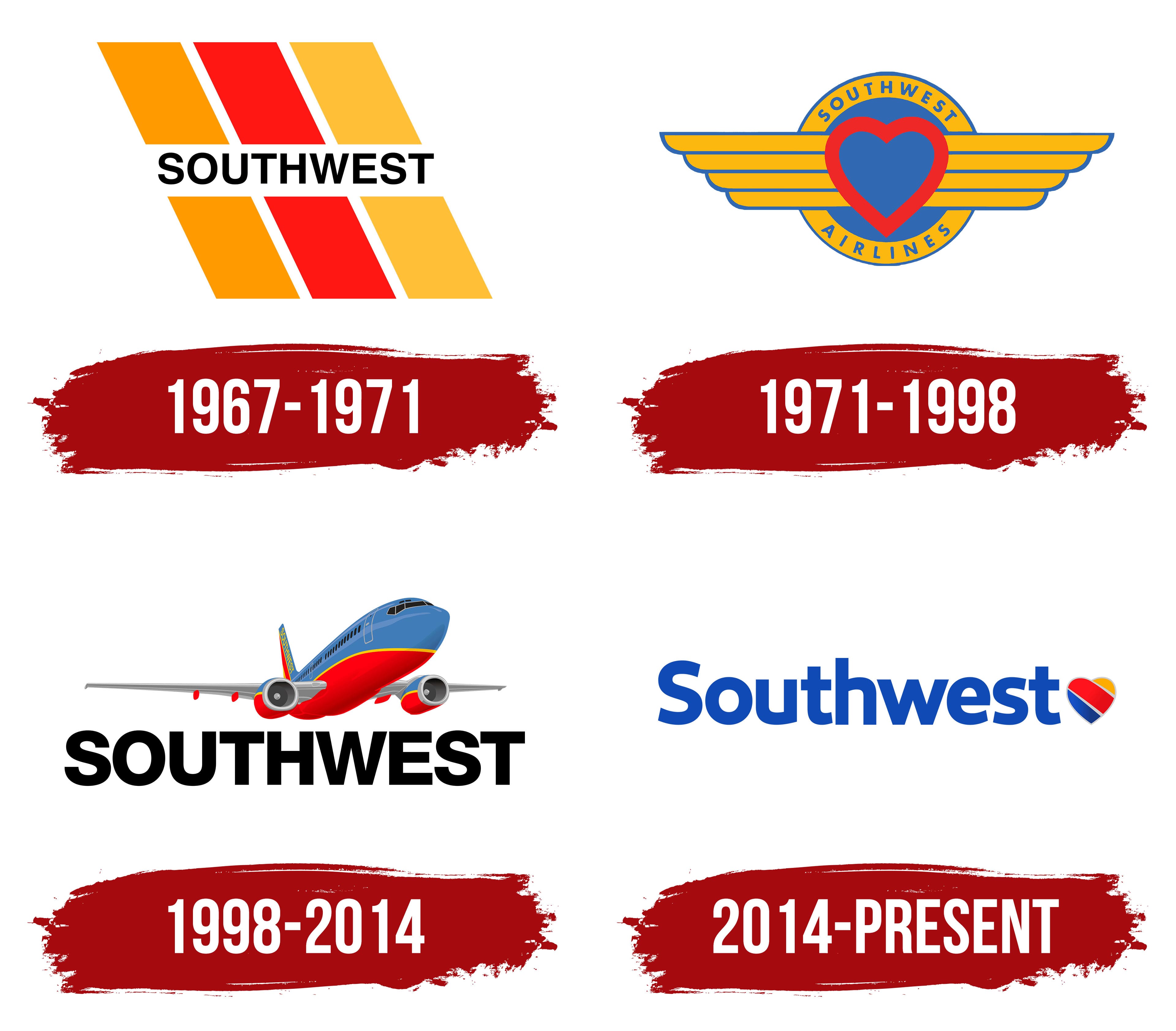 southwest airlines old logo