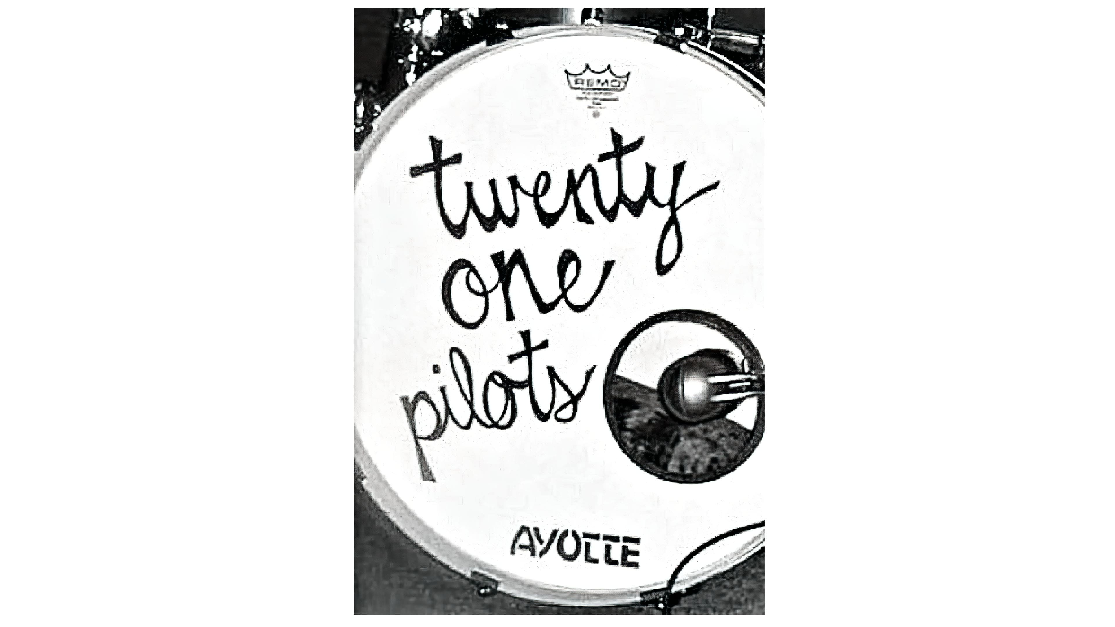 twenty one pilots logo black and white