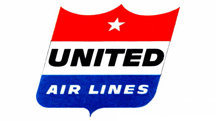 United Airlines Logo 1954-1960