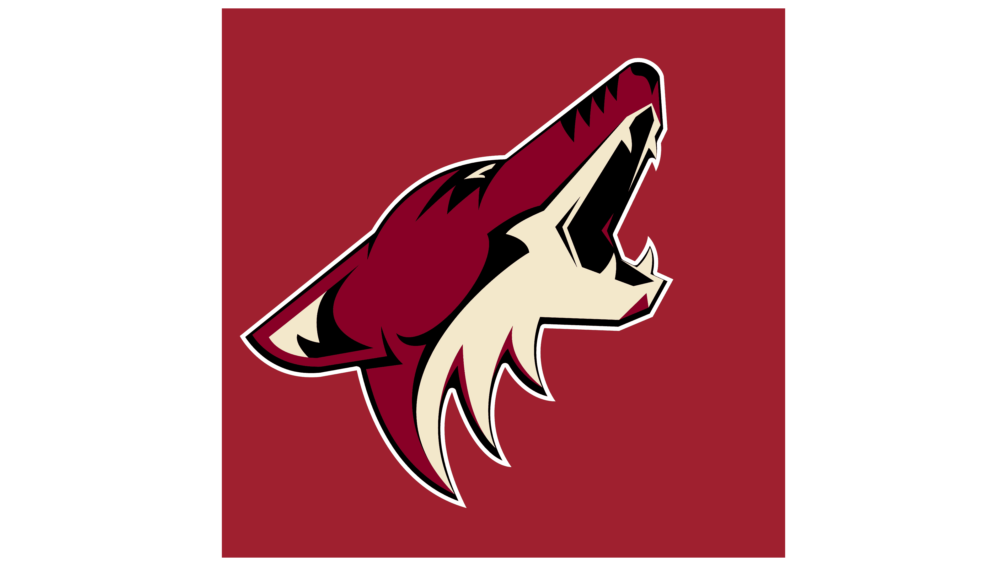 Arizona Coyotes Primary Team Logo (Howling Wolf) Patch