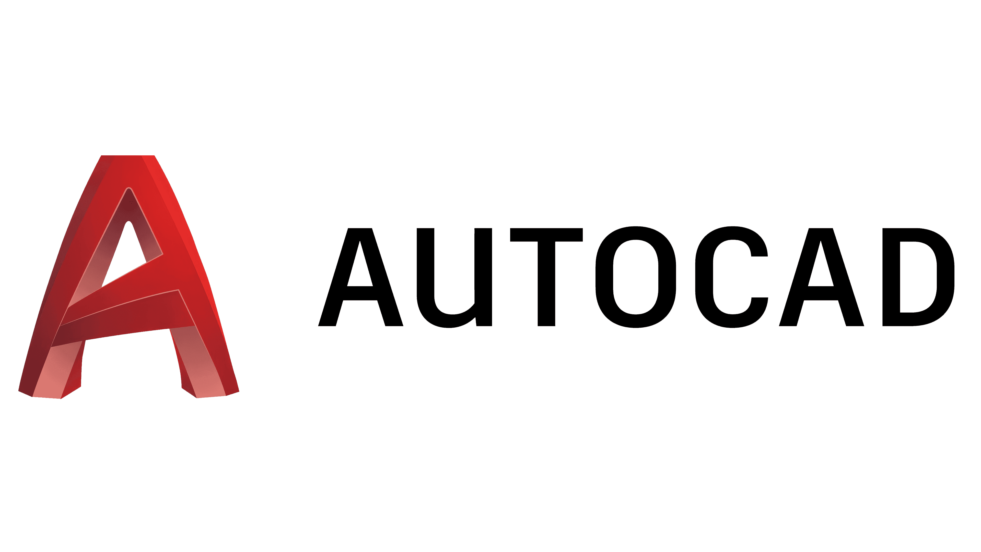 Autocad Logo Symbol History Png 3840 2160