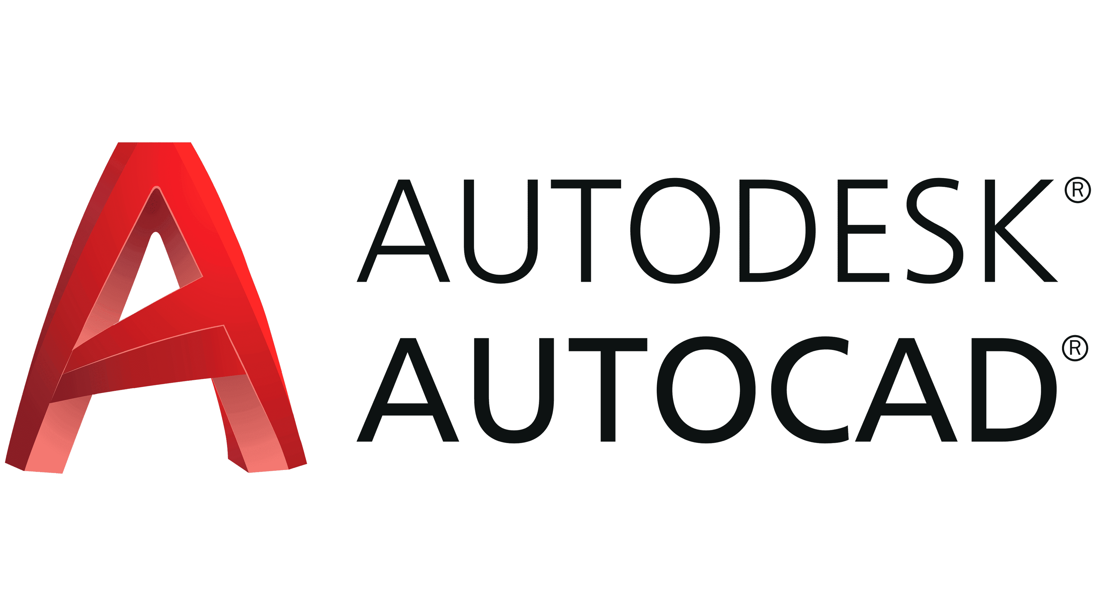 Autocad Logo Symbol History Png 3840 2160