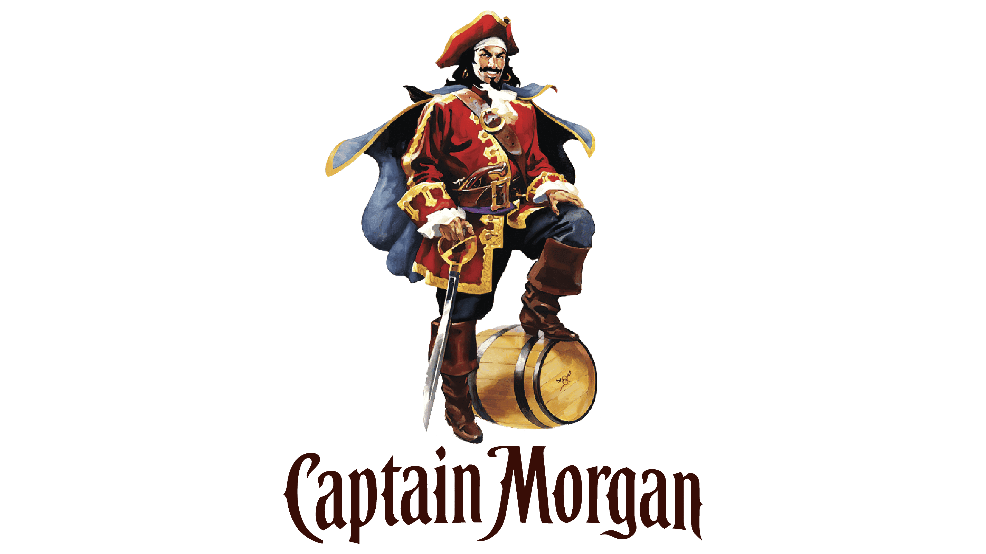 Vecteur De Logo Du Capitaine Morgan